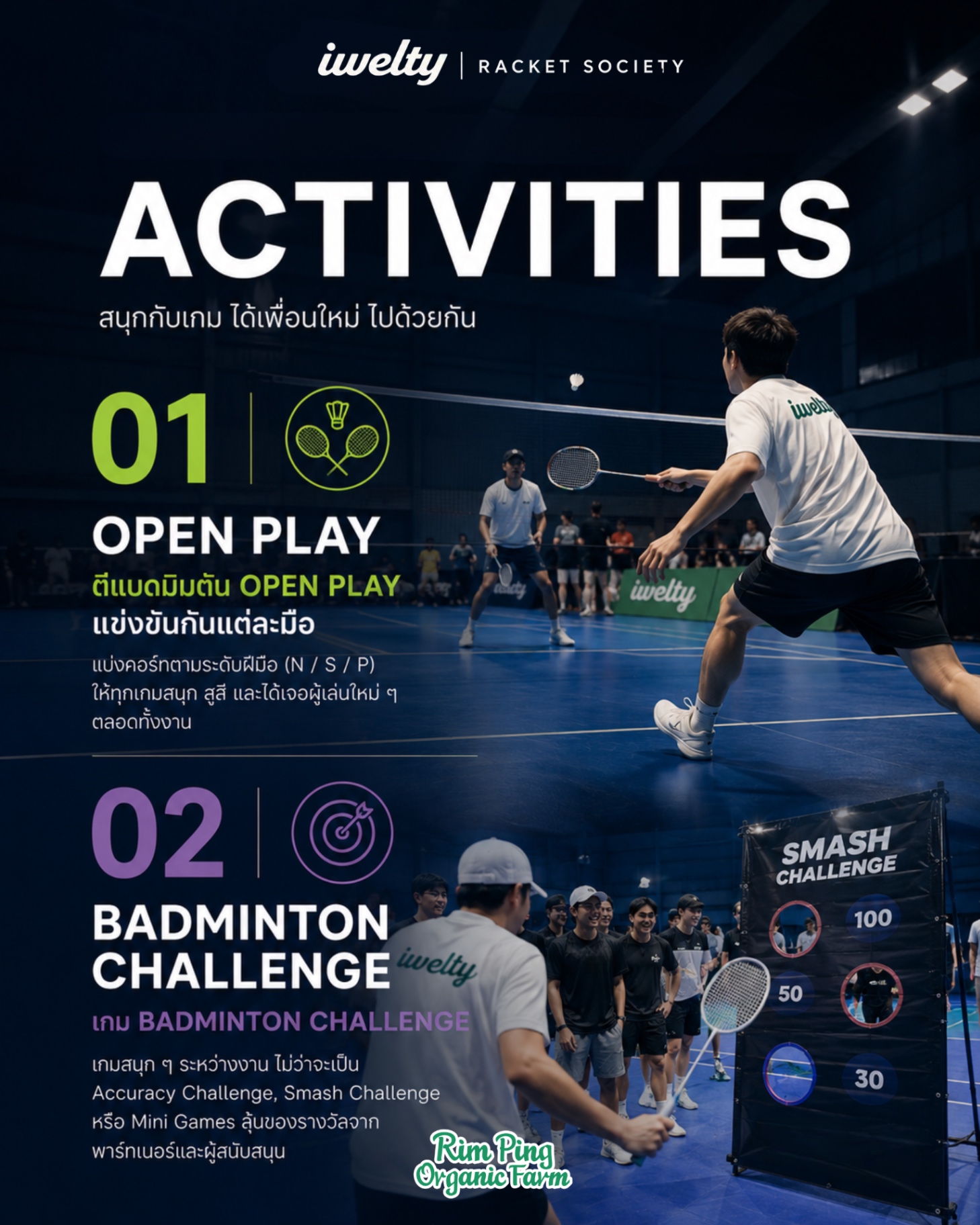 IWELTY RACKET SOCIETY: BADMINTON OPEN PLAY gallery 3