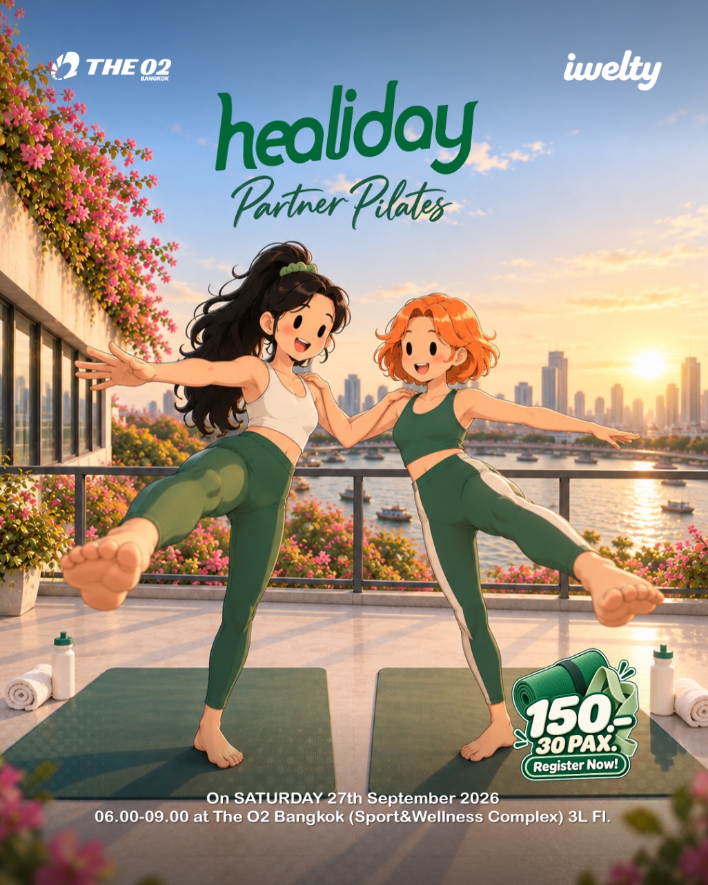 HEALIDAY - Partner Pilates