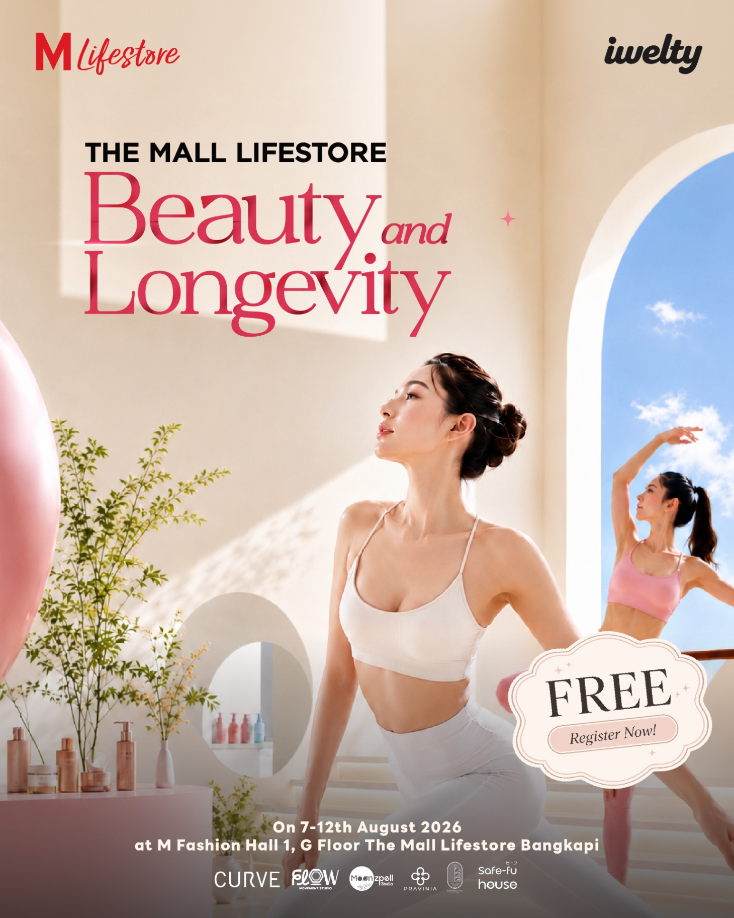 THE MALL LIFESTORE x iwelty - BEAUTY AND LONGEVITY