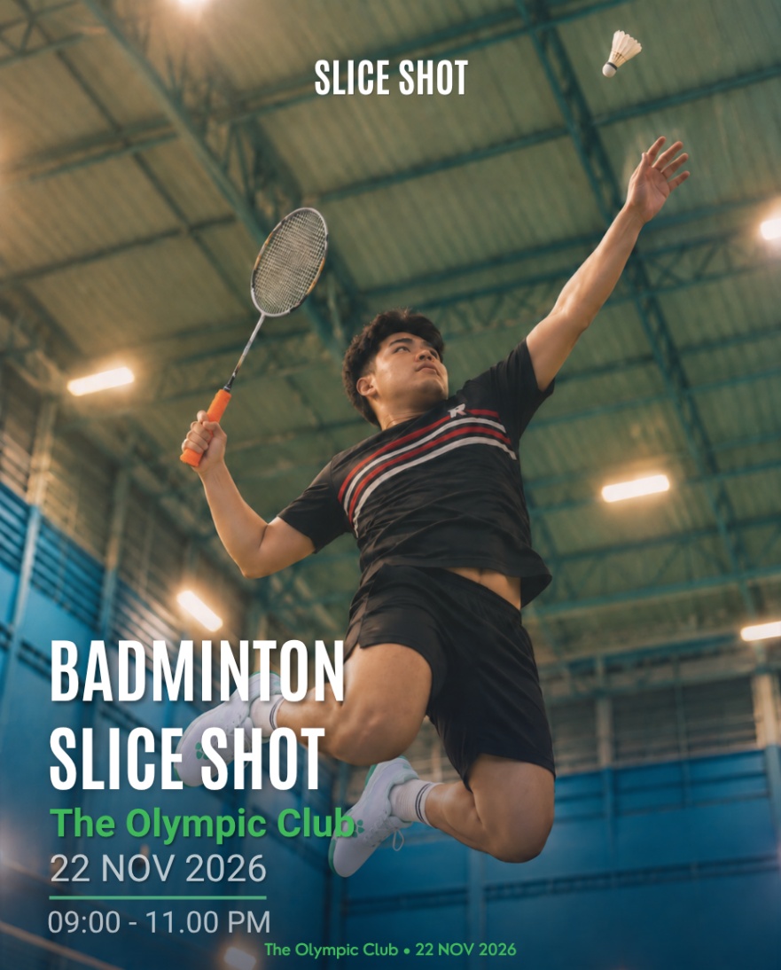 CLASS - BADMINTON SLICE SHOT