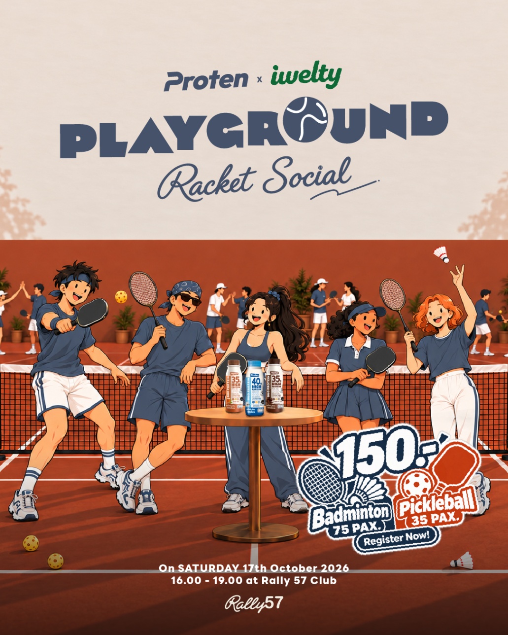 PROTEN X IWELTY PLAYGROUND - RACKET SOCIAL