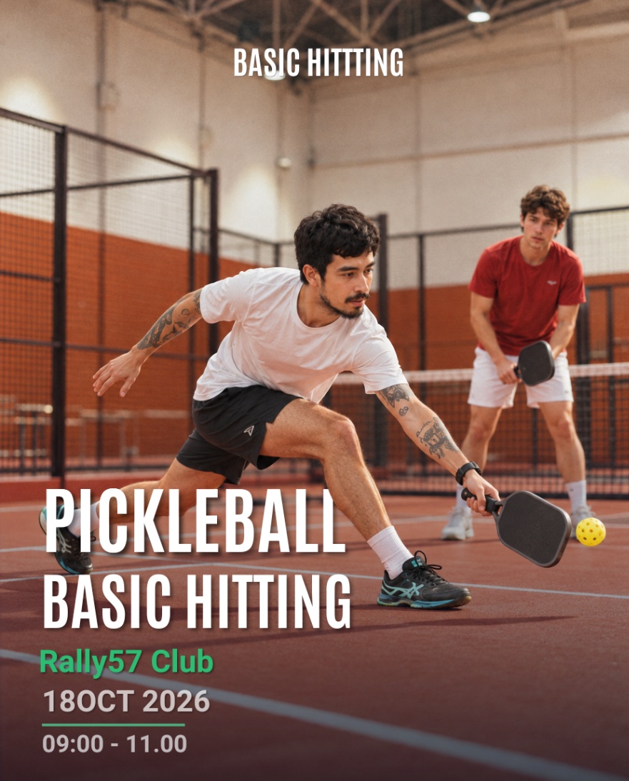 CLASS - Pickleball Basic Hitting