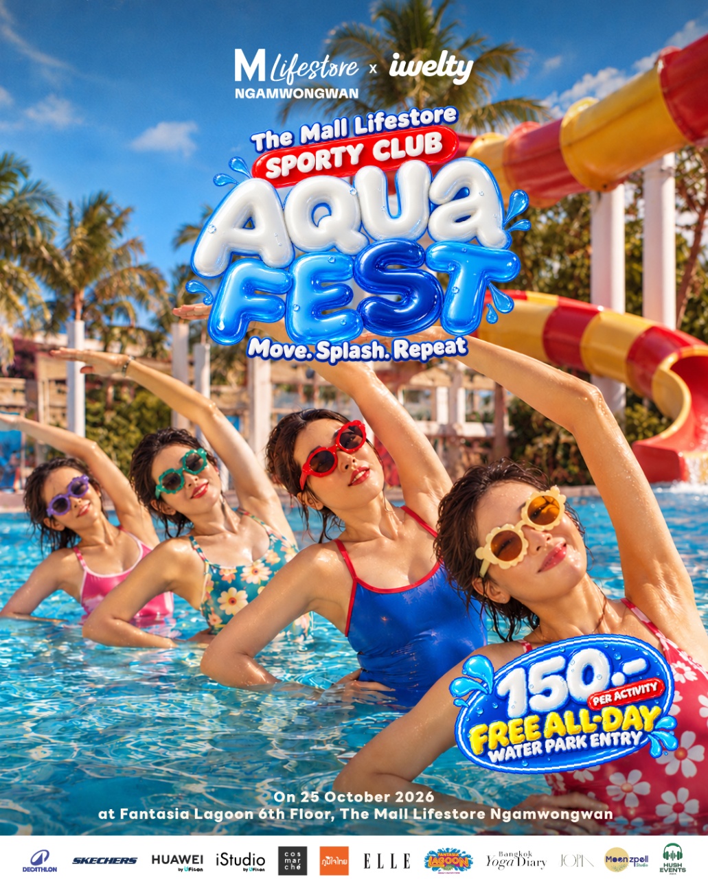 THE MALL LIFESTORE SPORTY CLUB #AQUA FEST