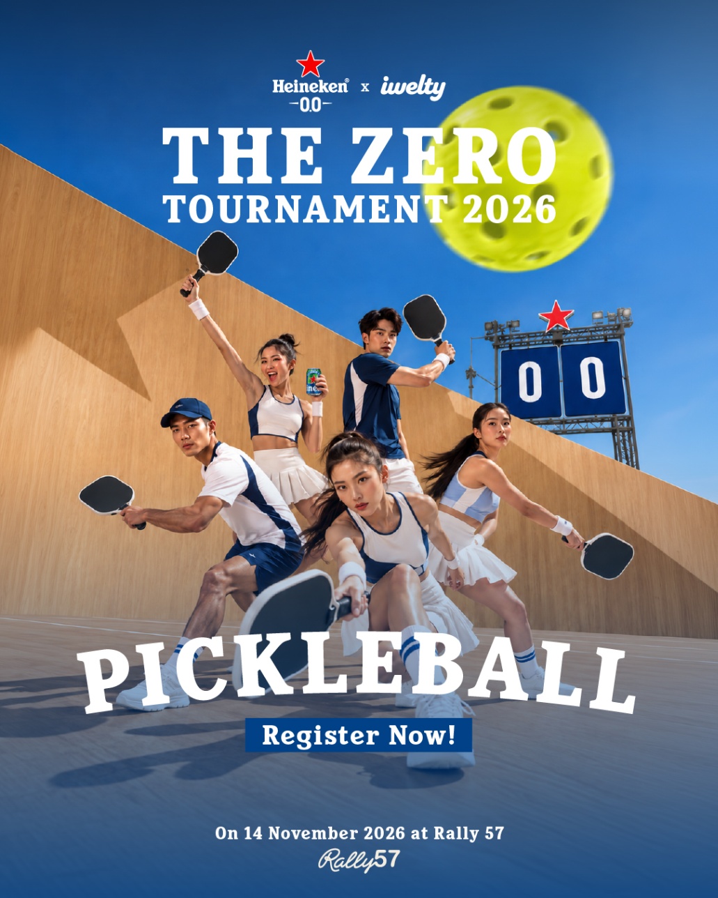 Heineken 0.0 × iwelty - THE ZERO TOURNAMENT 2026  - Pickleball