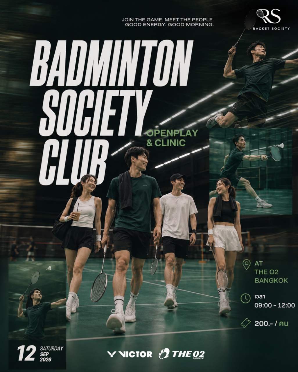 RACKET SOCIETY - Badminton Society Club