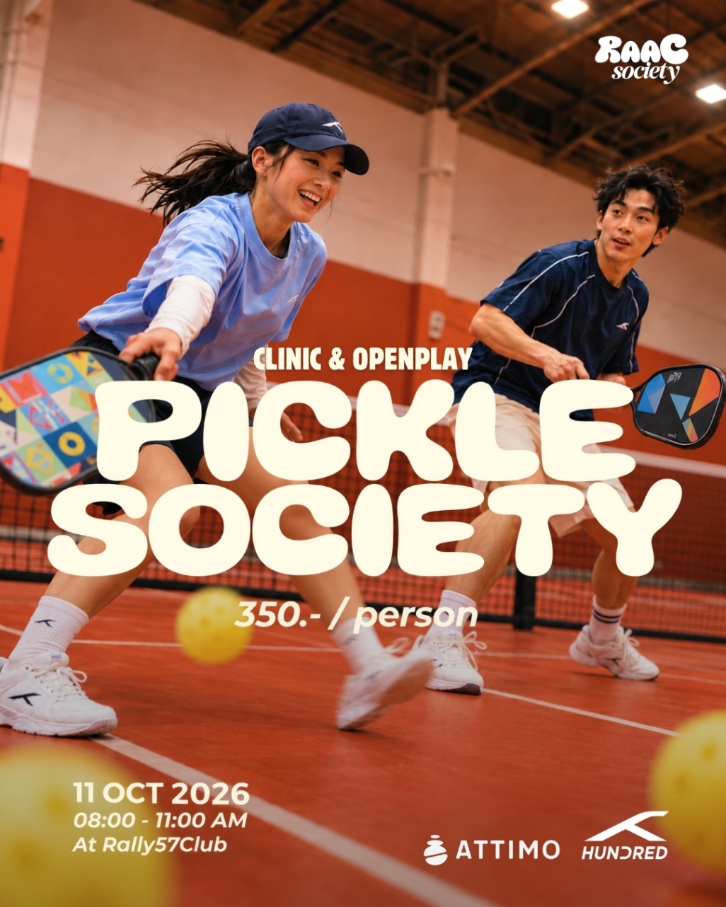 RACKET SOCIETY - Pickleball Society Club