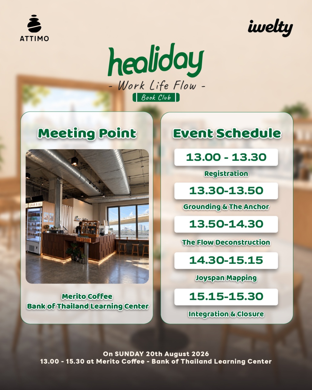 HEALIDAY - Work life flow - Bookclub gallery 3