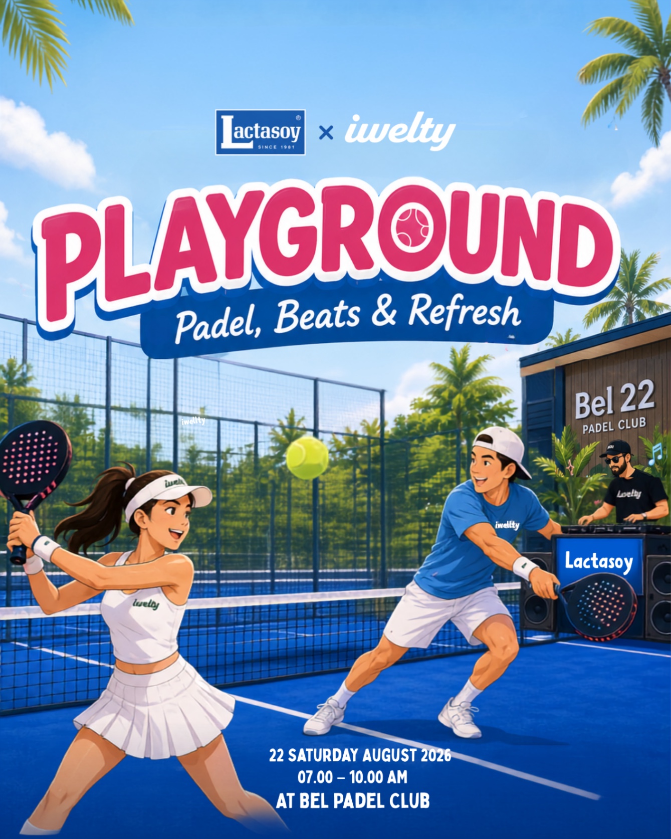 PLAYGROUND: Padel, Flow & Refresh