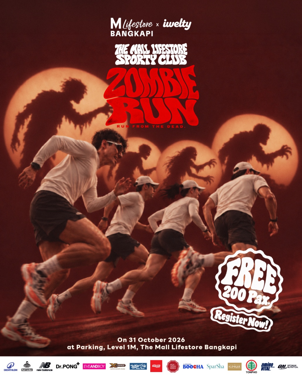 THE MALL LIFESTORE SPORTY CLUB #ZOMBLE RUN